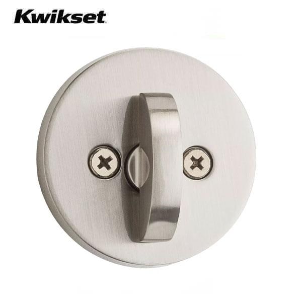 Kwikset: Milan Single Cylinder Deadbolt with Smartkey Technology / Satin Nickel